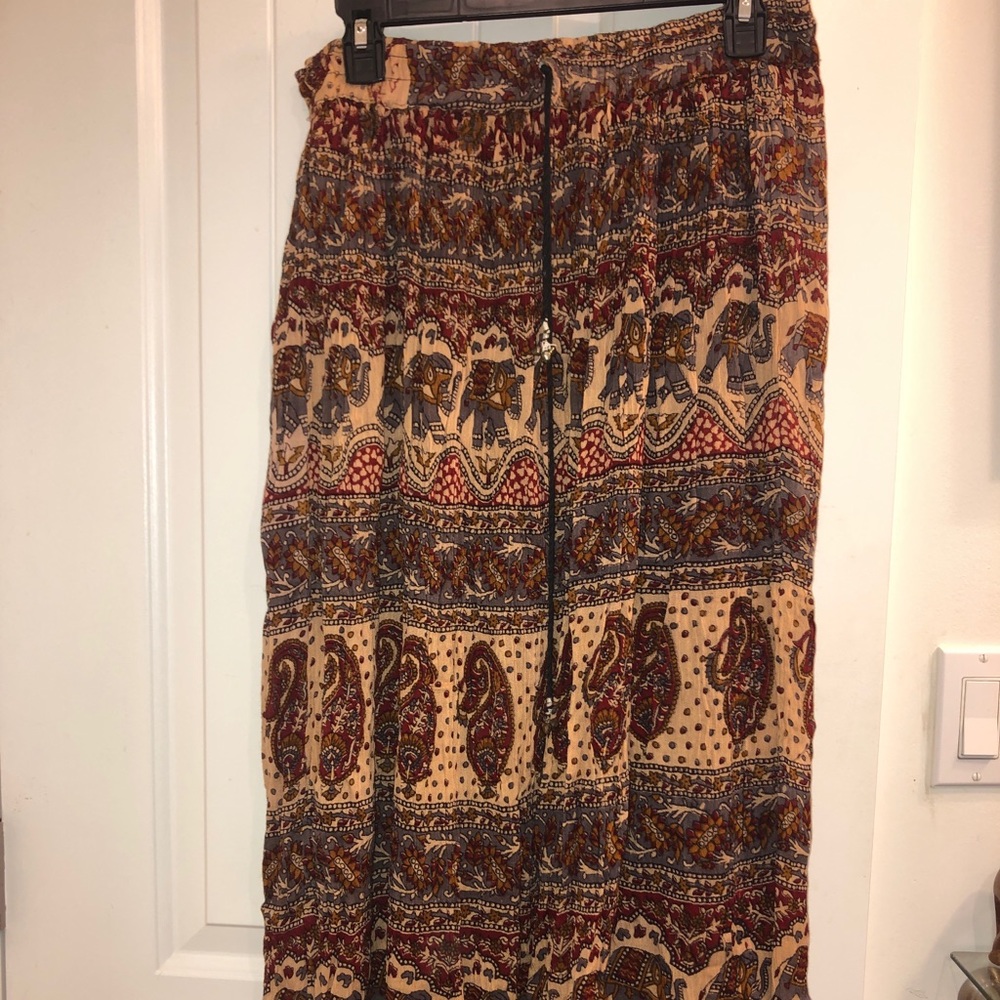 Handmade Nepali Drawstring Skirt